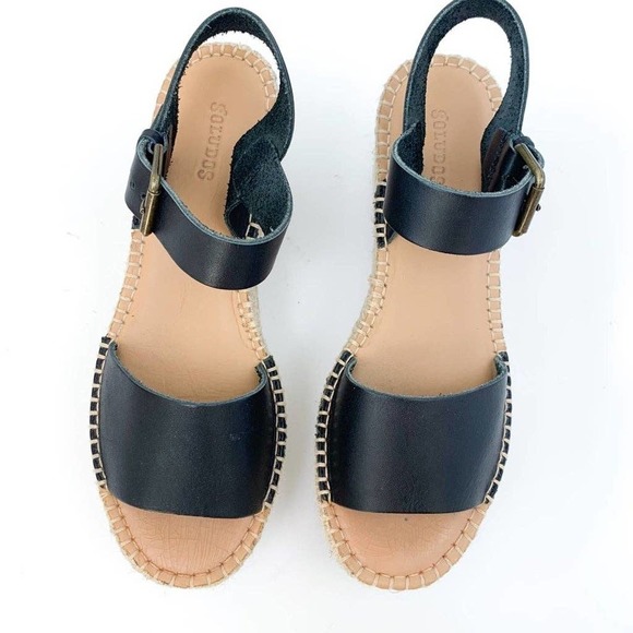 👑💥BRAND NEW💥👑 SOLUDOS Minorca Platform Leather Black - Picture 11 of 12